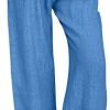 Linen Wide Leg Pants