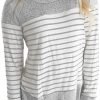 Long Sleeve Striped T-Shirt - Image 3