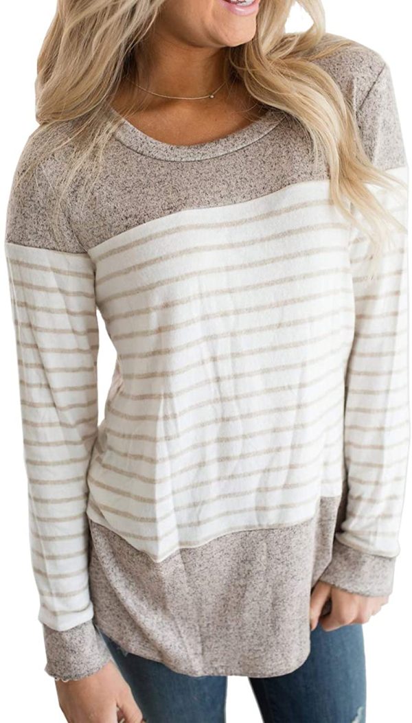 Long Sleeve Striped T-Shirt - Image 5