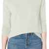 Terry Cotton Crewneck Solid Sweatshirt - Image 5
