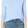 Terry Cotton Crewneck Solid Sweatshirt