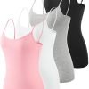 Tanks & Camis with spaghetti adjustable strap