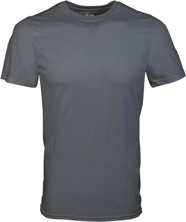 Men's Crewneck A-Shirt (Black, Blue & White, 5 pack)