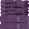 Mauve Purple Towel Set