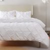 Pintuck Duvet Cover Set