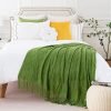 BT light green throws