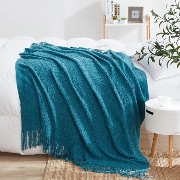 MR Lake Blue Throws