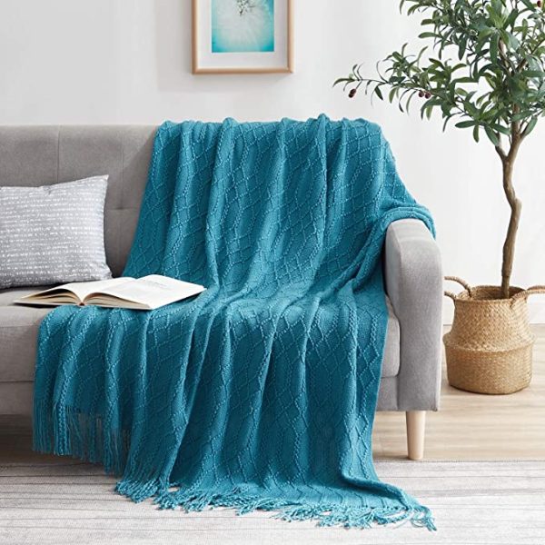 MR Lake Blue Throws