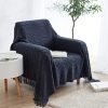 MR Navy Blue Throws