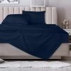 Queen Flat Sheet Navy Blue