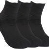 DA Men's and Women's Socks White