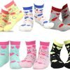 Girls Hearts Novelty Socks
