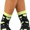 Girls Hearts Novelty Socks