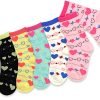 Girls Hearts Novelty Socks