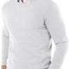 Men's Cashmere Sweater Light Gray