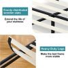 Bed Frame Queen Gray