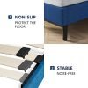 Queen Bed Frame Blue
