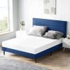 Queen Bed Frame Blue