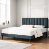 Minimalist Bed Frame Design Dark Green