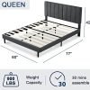Minimalist Bed Frame Design Dark Green