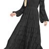 Women's Maxi Flowy Black Dress