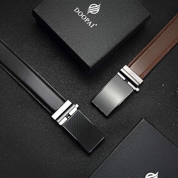 Classic, Silky Ratchet Leather Belt