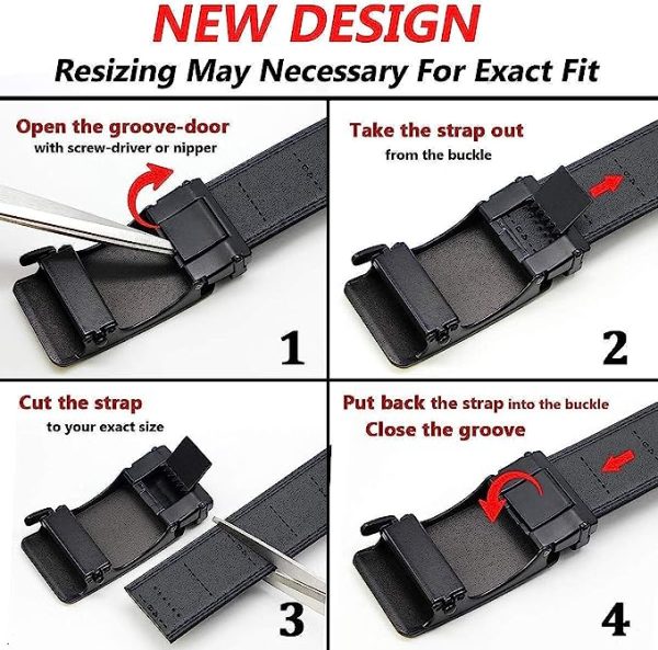 Classic, Silky Ratchet Leather Belt