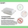 Three Compartment Disposable Containers
