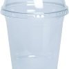 Disposable Plastic Cups with Dome Lids