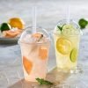 Disposable Plastic Cups with Dome Lids