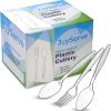 Disposable Plastic Spoons & Forks