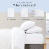 White Bed Sheet Set
