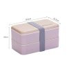 Stackable Single Compartment Lunch Box