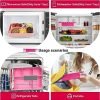 Six Compartment Lunch Box (Fork & Spoon Included)