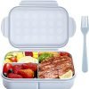 Triple Compartment Lunch Box