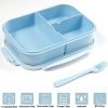 Triple Compartment Lunch Box
