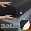 Black Bed Sheet Set