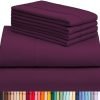 Plum Purple Bed Sheet Set