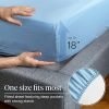Sky Blue Bed Sheet Set