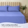 Violet Blue Bed Sheet Set