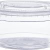 Disposable Plastic Portion Cups [100 Sets - 1 Oz.]