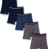 Men's Underwear Dark Blues and Grays Boxer Brief