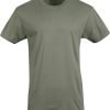 Men's Crewneck A-Shirt (Black, White, & Green, 5 pack)
