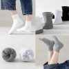 Girls All Black Athletic Socks
