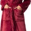 Women's Fleece Bathrobes