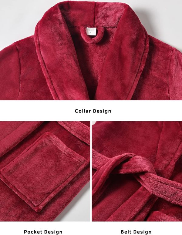 Women's Fleece Bathrobes