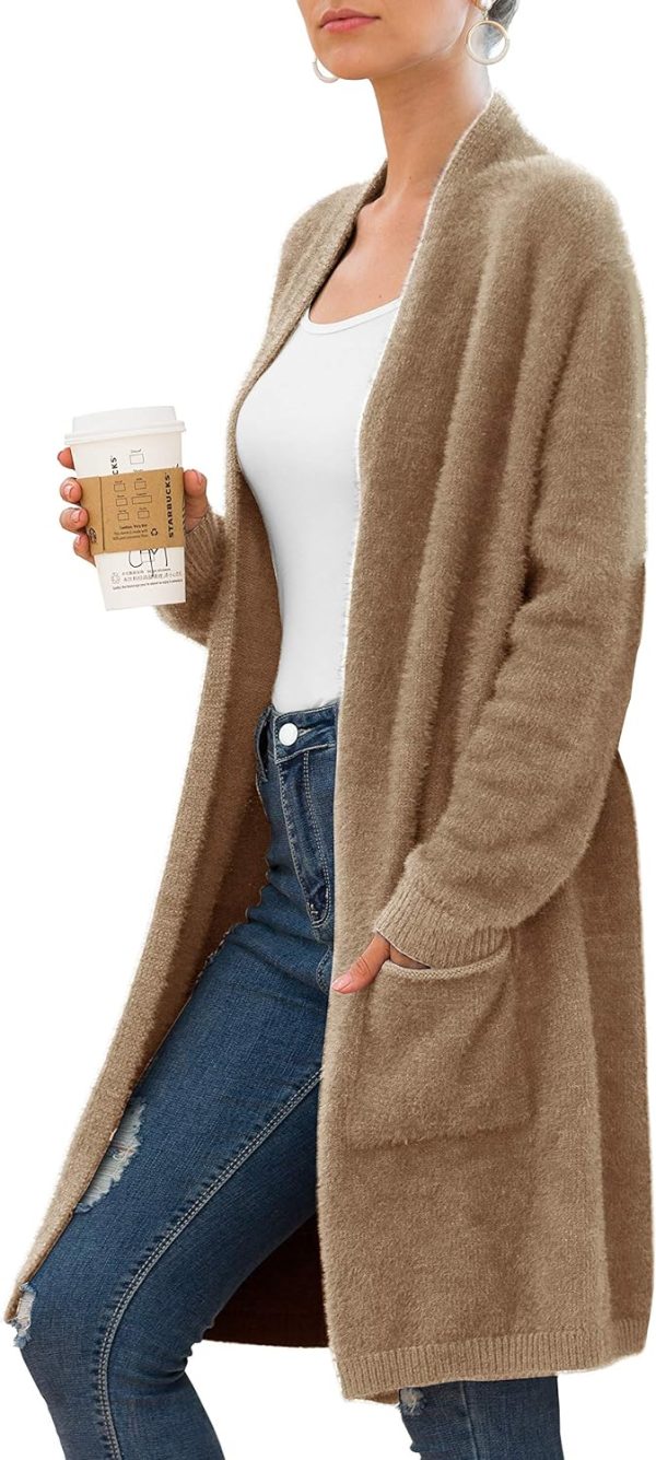 Women Long Sweater with Long Sleeves