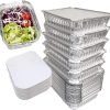 TO Disposable Aluminum Trays 10 X7 inches