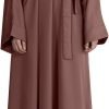 Women Long Sleeve Maxi Dress or Abaya 