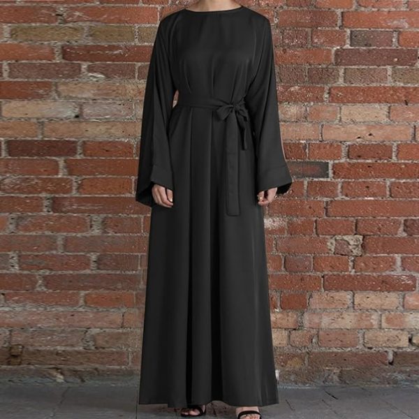 Women Long Sleeve Maxi Dress or Abaya 
